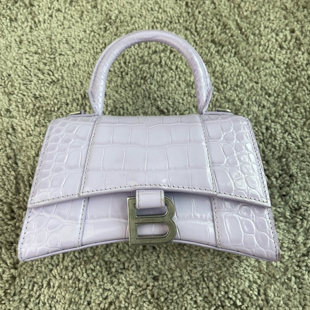 Balenciaga Hourglass (XS) Purple/Lilac